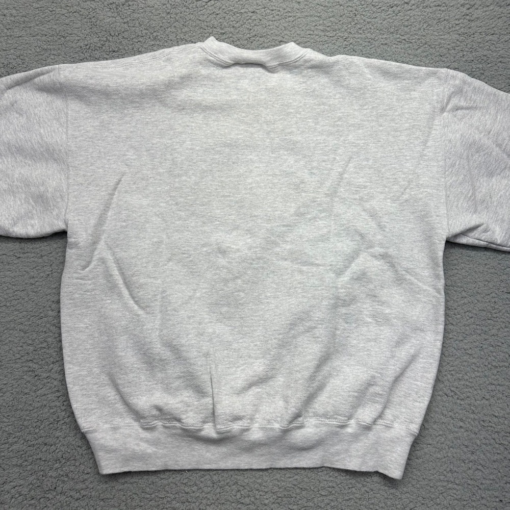 Jerzees World Class Pets com Dog TV Crewneck Sweatshirt XL Heather Gray - Picture 11 of 11